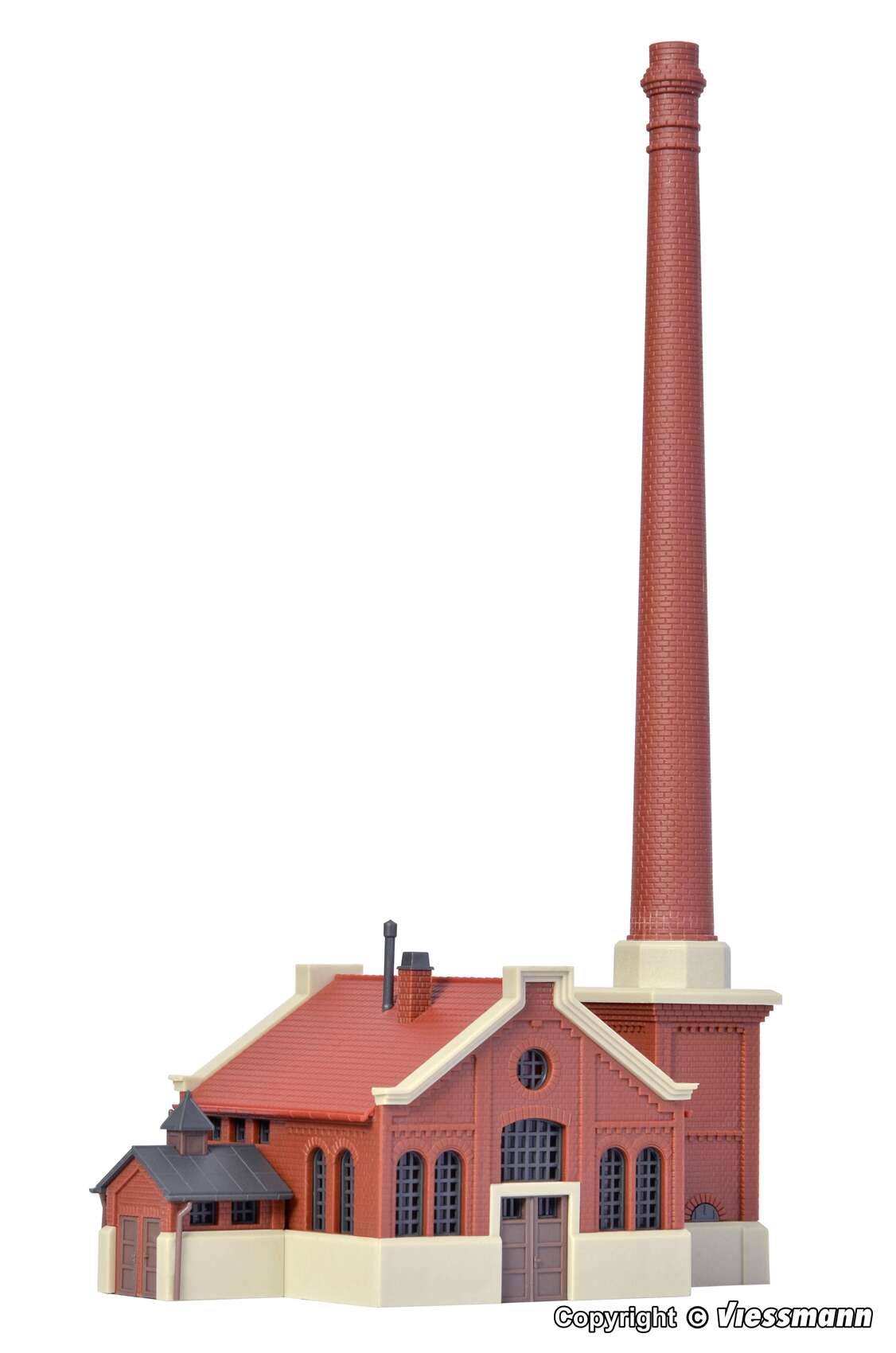 Boiler house with chimney
