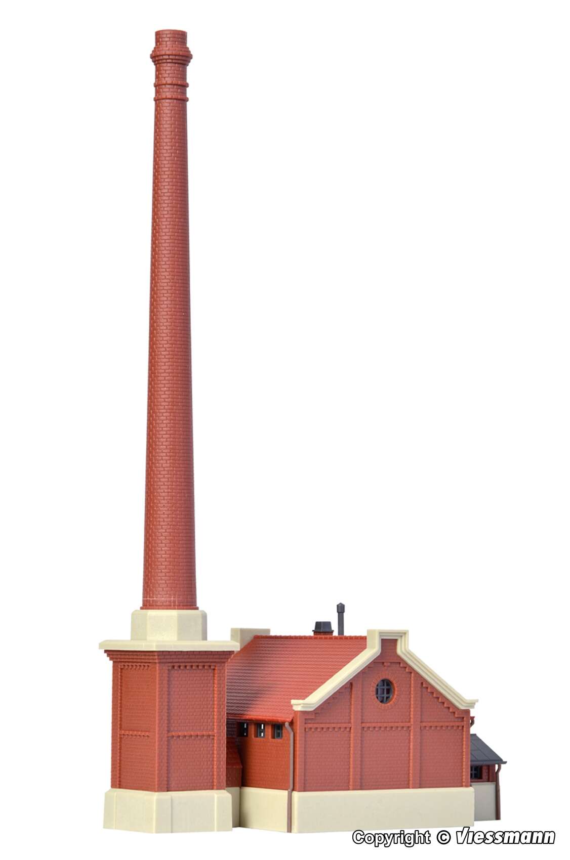 Boiler house with chimney