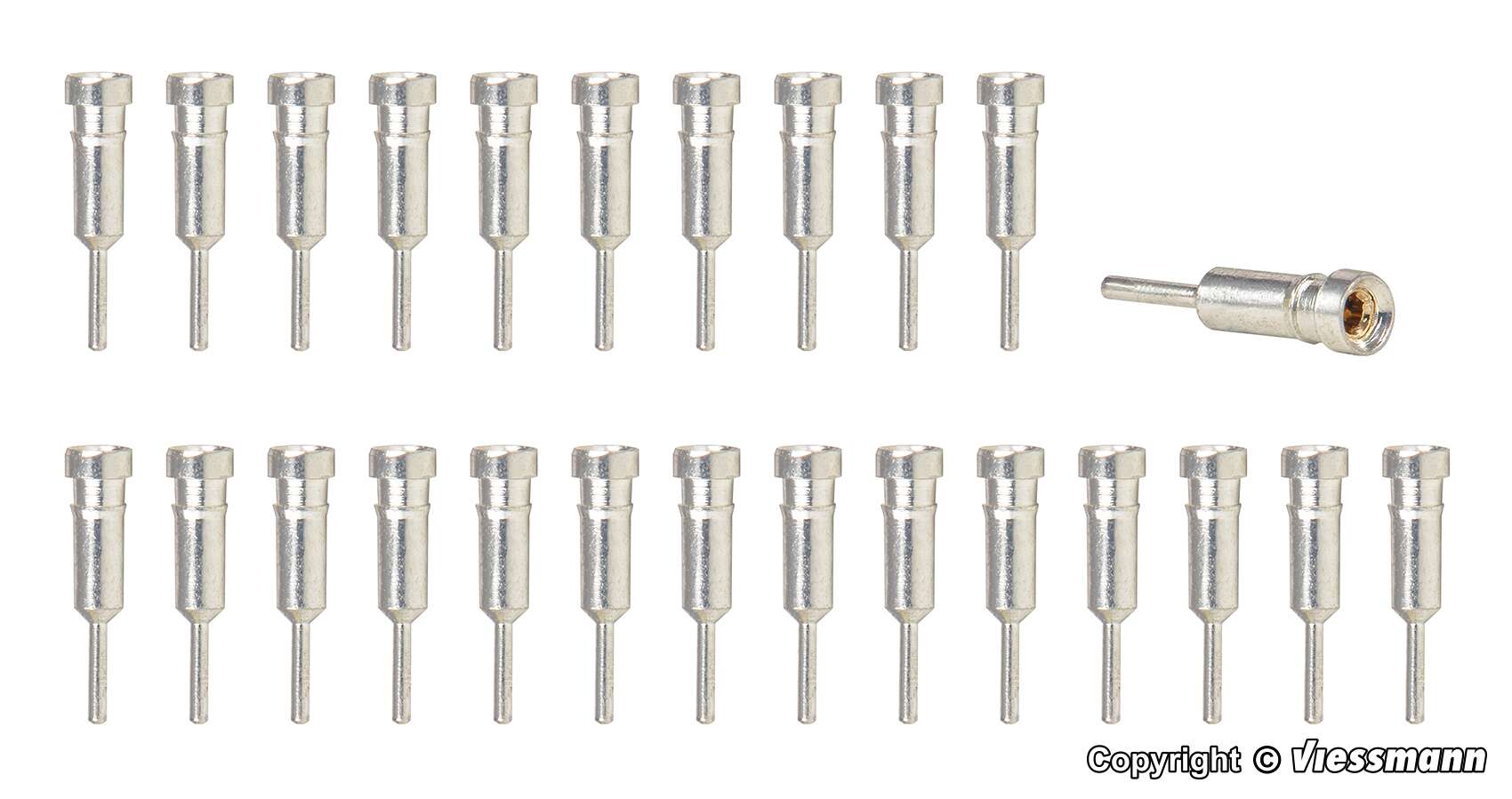 Adapter pin for rails, 25 pieces