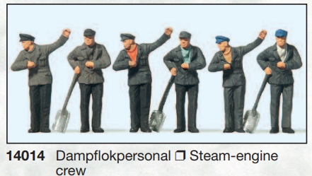 Steam-engine crew