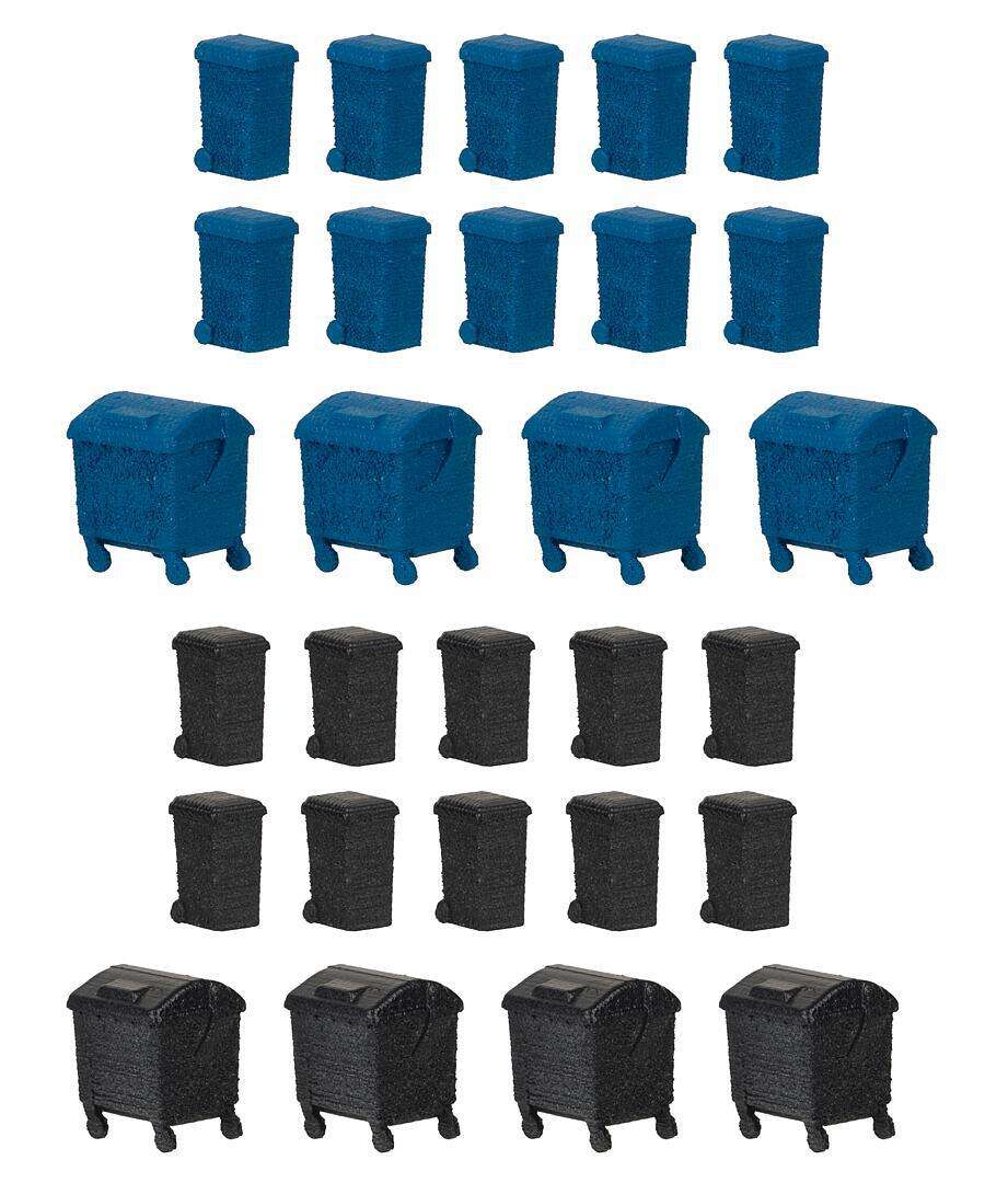 Waste bin set