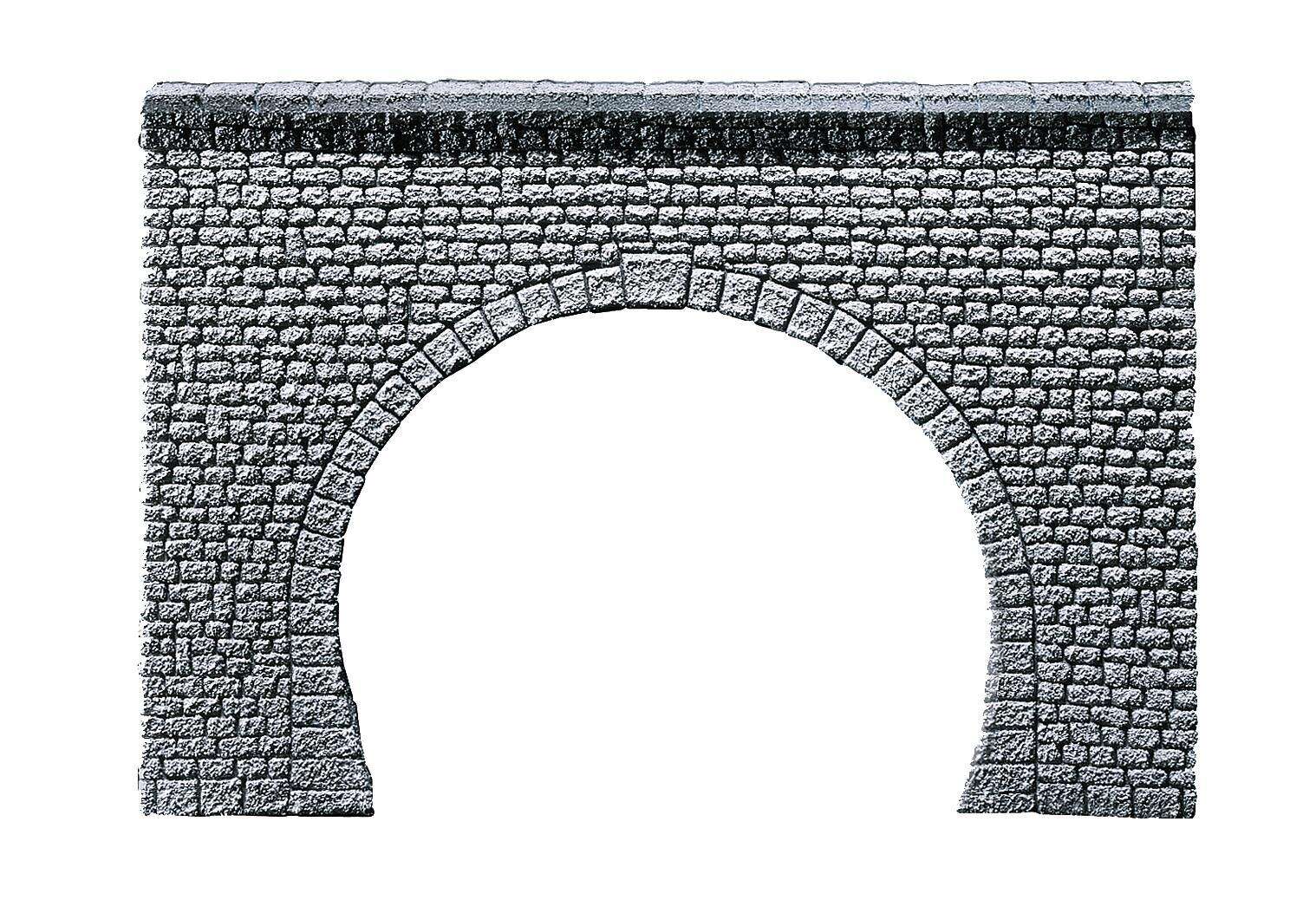 Tunnel portal Pros, Natural stone ashlars