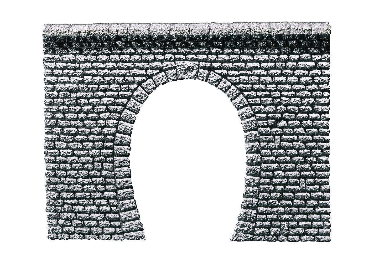Tunnel portal Pros, Natural stone ashlars