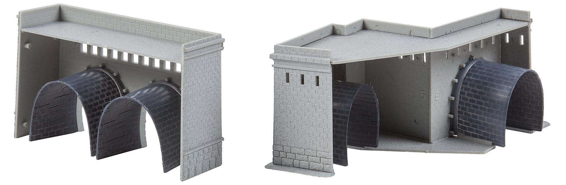 Simplon North and South Tunnel portals