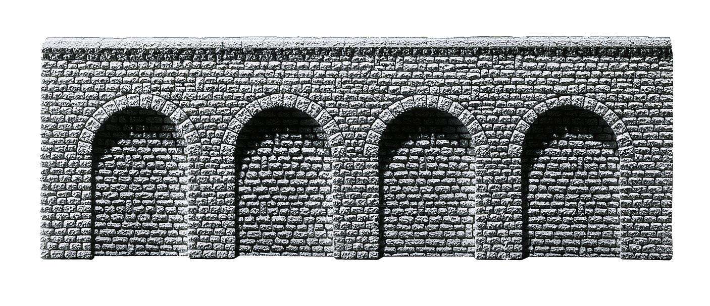 Decorative sheet Pros arcades, Natural stone ashlars