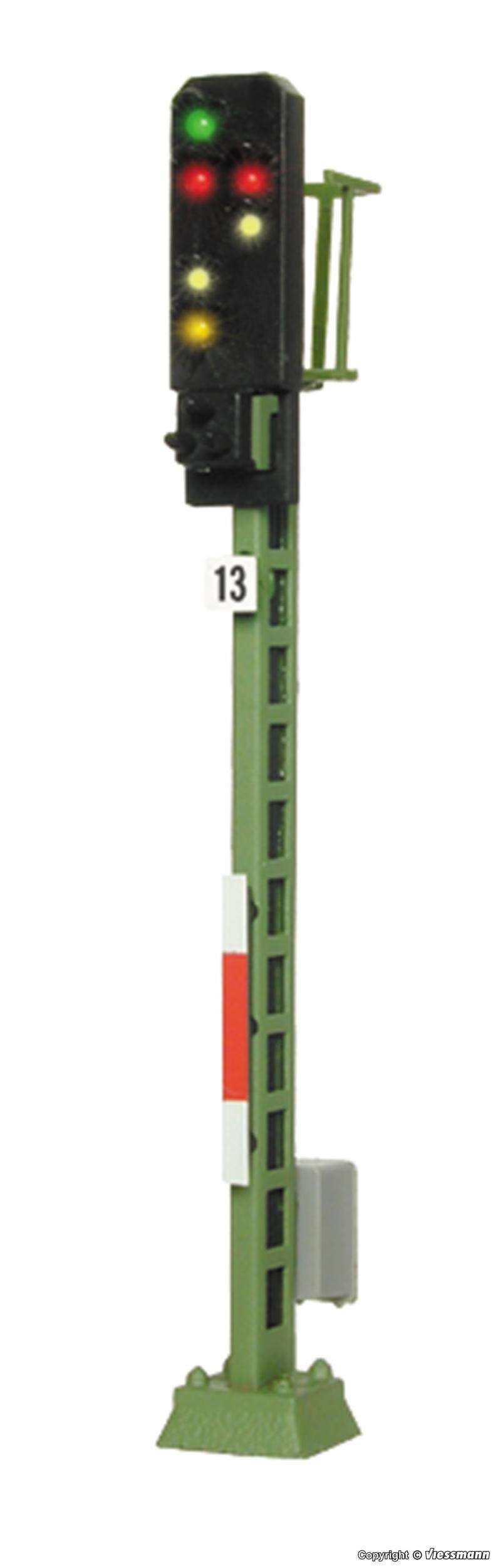 N Colour light departure signal