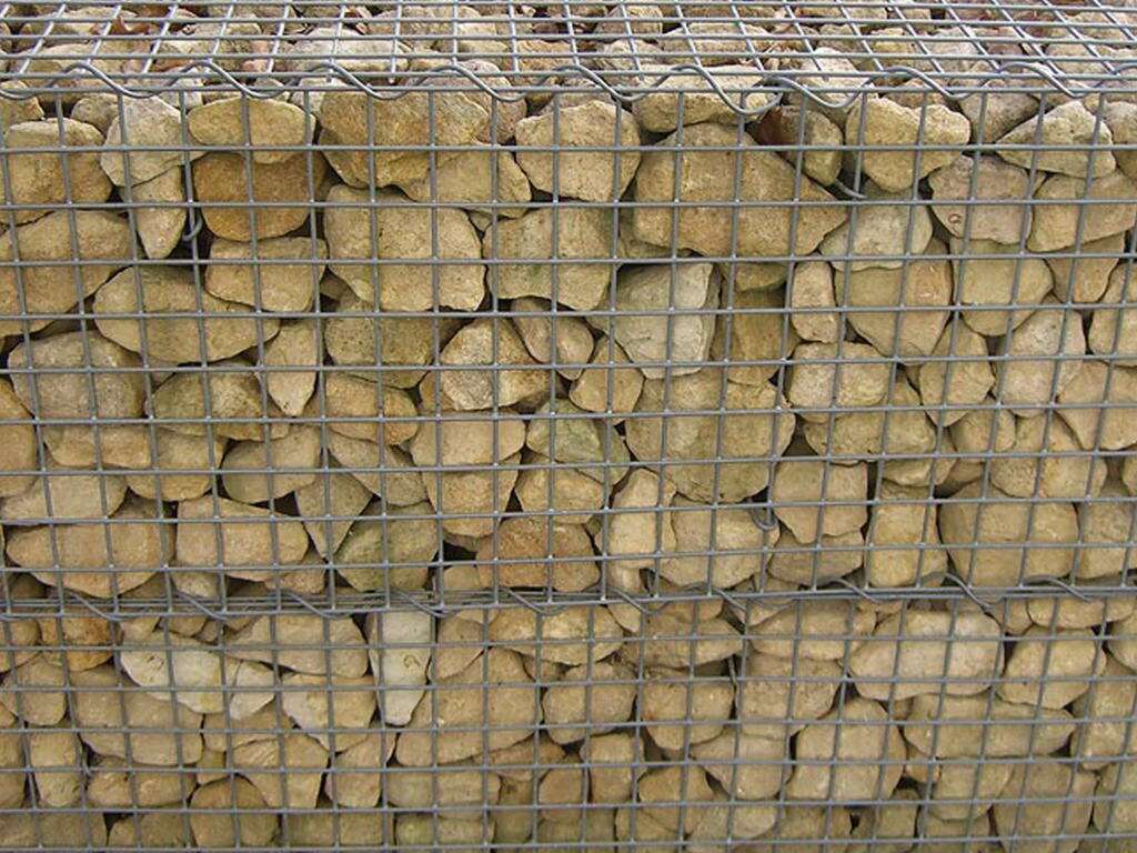H0 Wall plate gabions of cardboard
