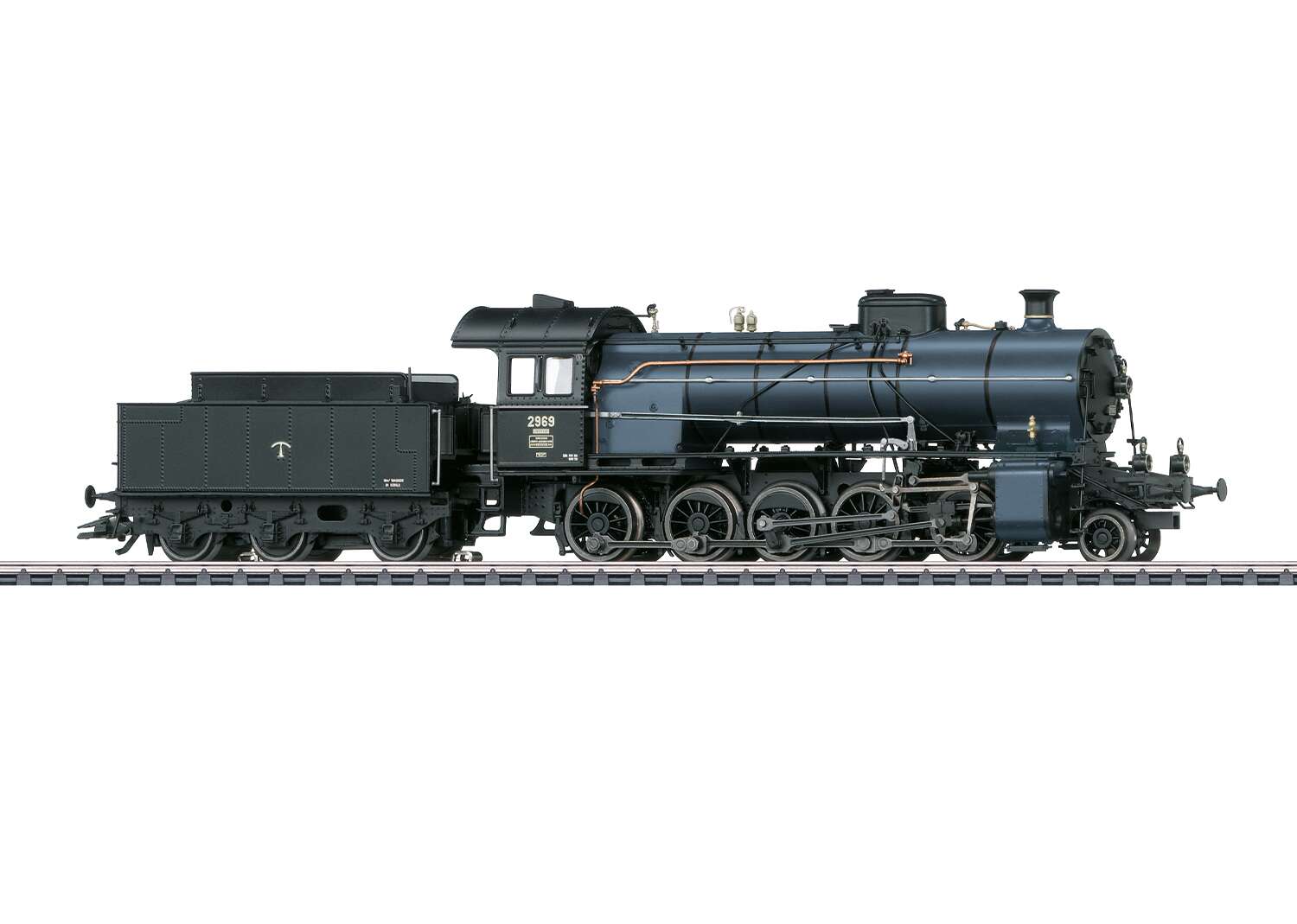 Class C 5/6 "Elephant" Steam Locomotive with a Tender