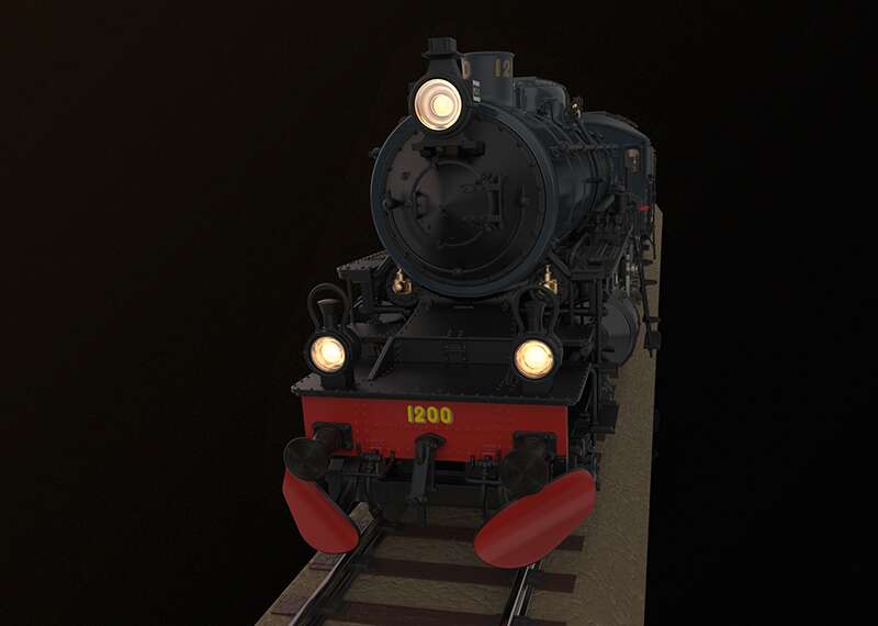Class F 1200 Steam Locomotive