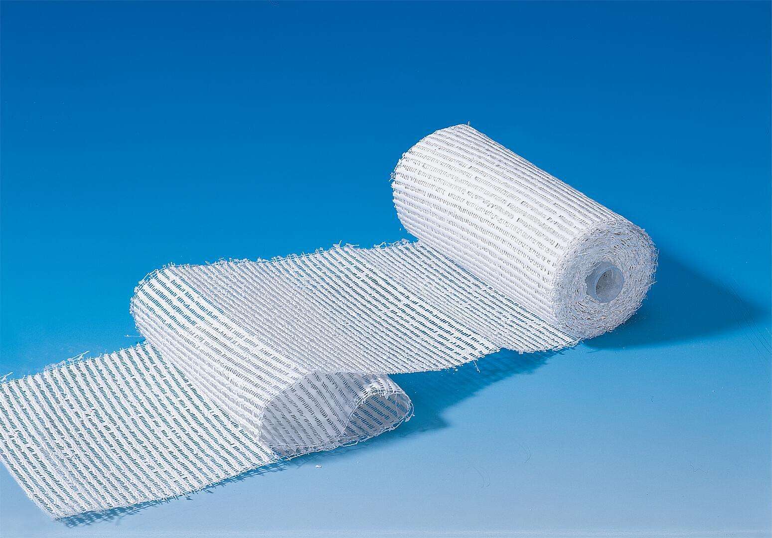 Plaster fabric for terrain construction