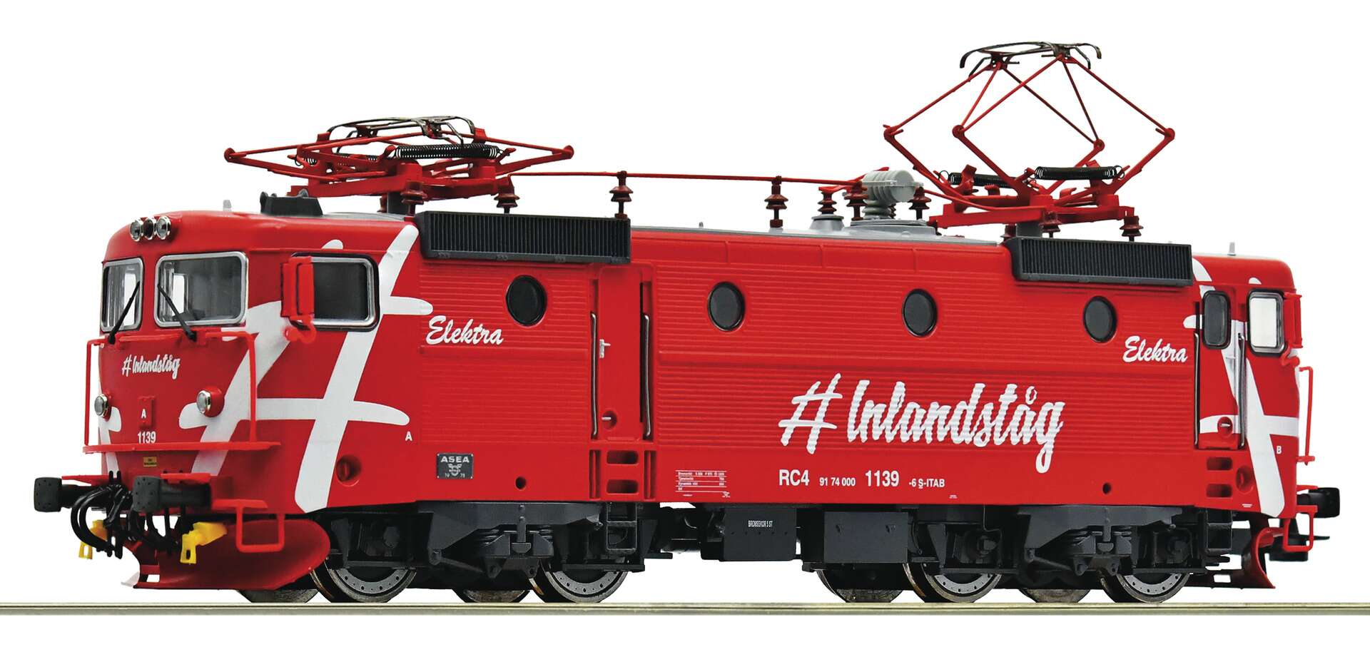 Electric locomotive RC4 1139, ITAB