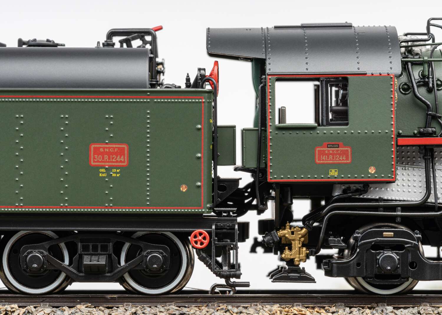 Class 141.R. Steam Locomotive. Road Number 1244