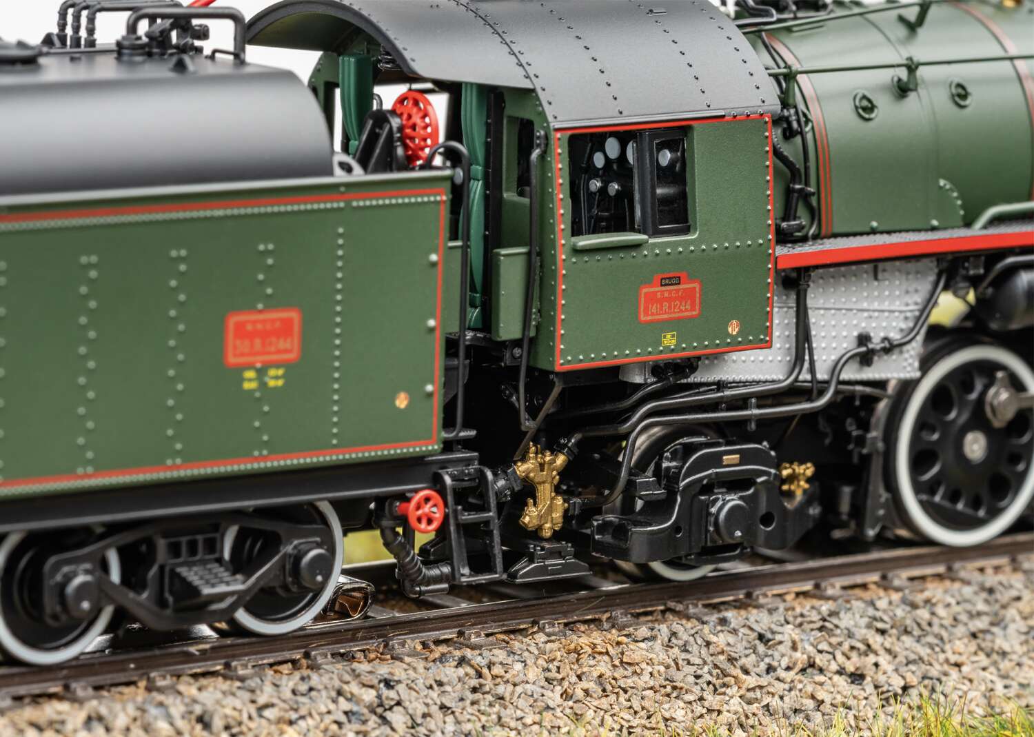 Class 141.R. Steam Locomotive. Road Number 1244