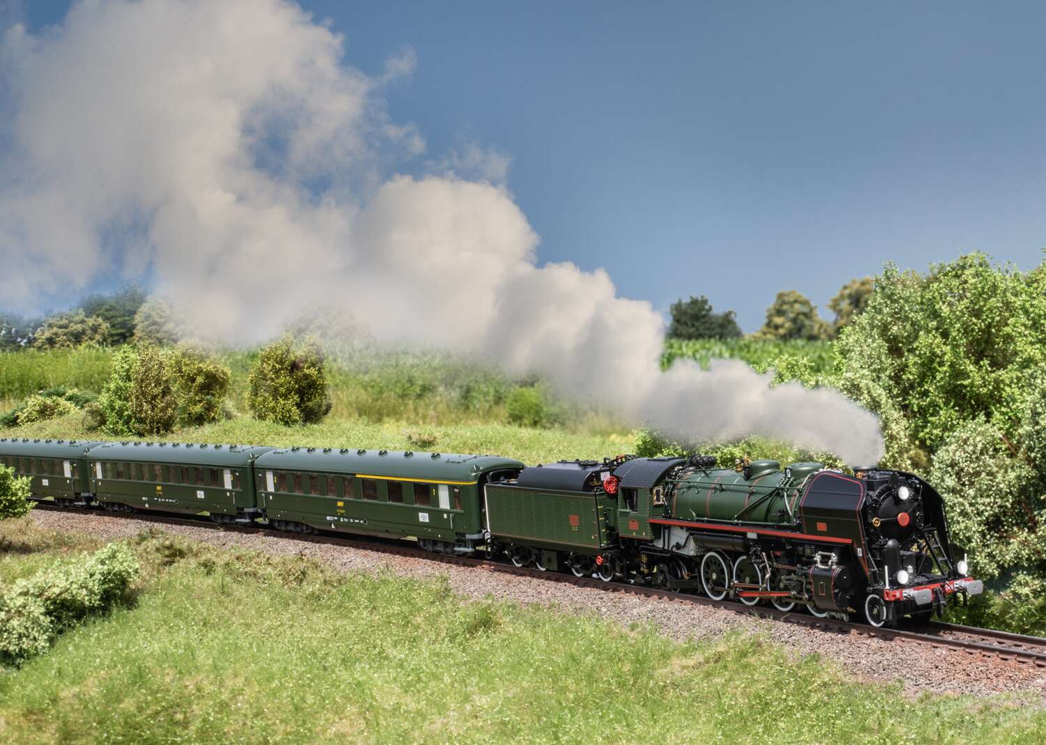Class 141.R. Steam Locomotive. Road Number 1244