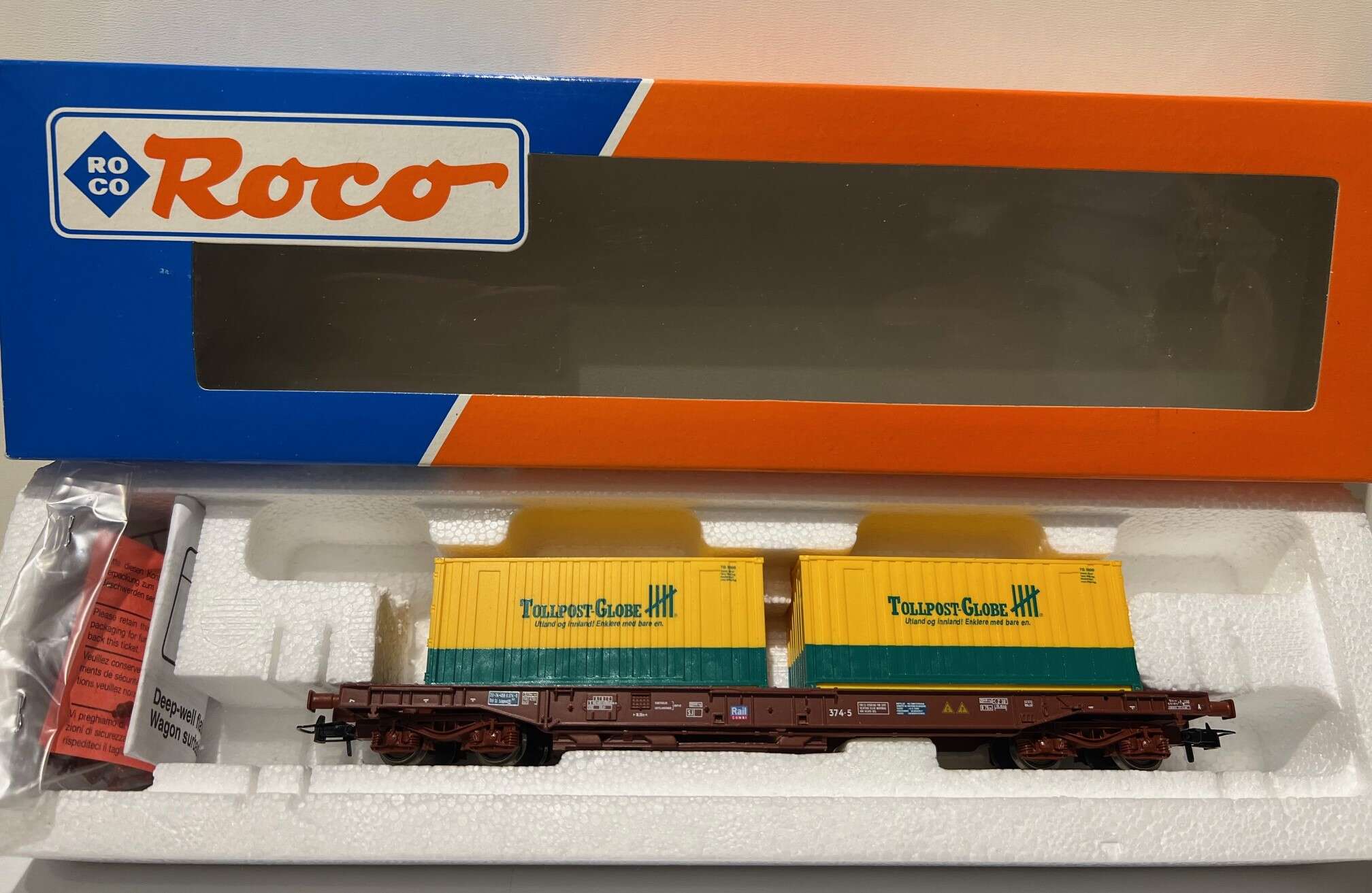 Containervogn  "TollpostGlobe"