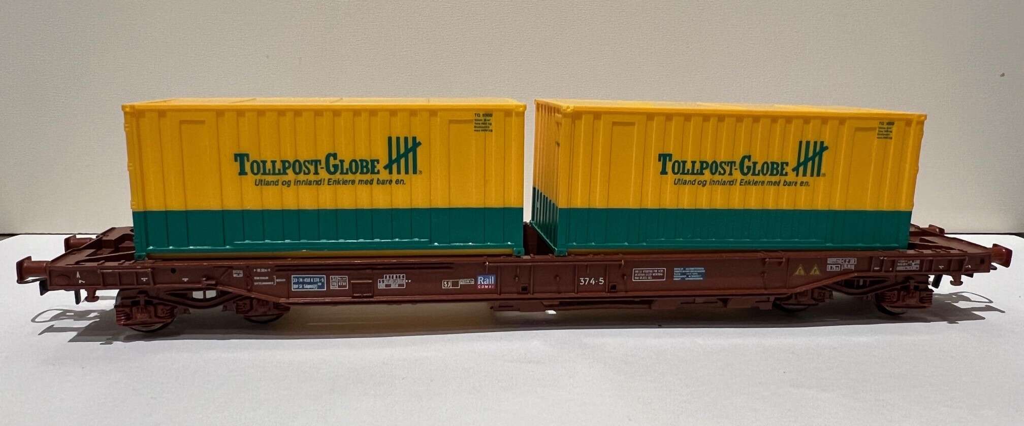 Containervogn  "TollpostGlobe"