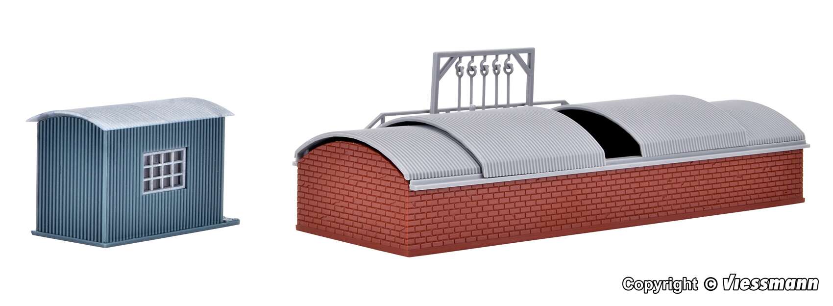 Sand bunker with quonset hut