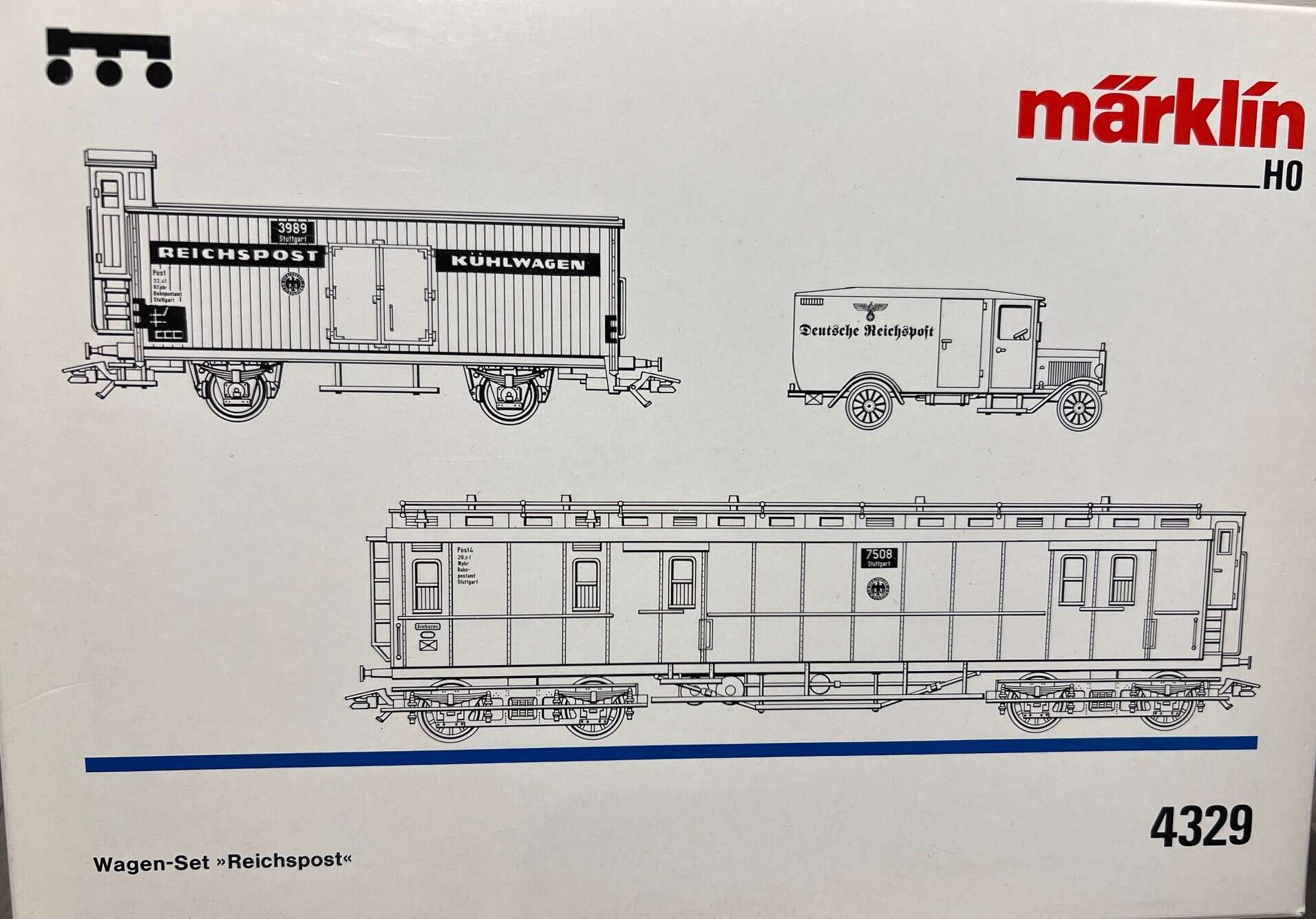 Car set "Reichspost"
