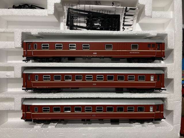 LIMA, NSB personvognsett 3-vogner