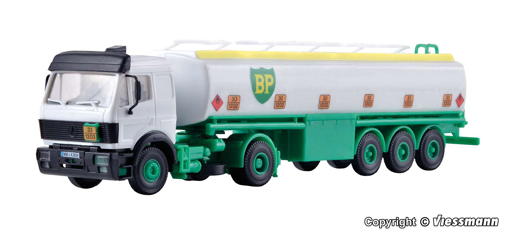 MB 2-axle tanker semitrailer BP