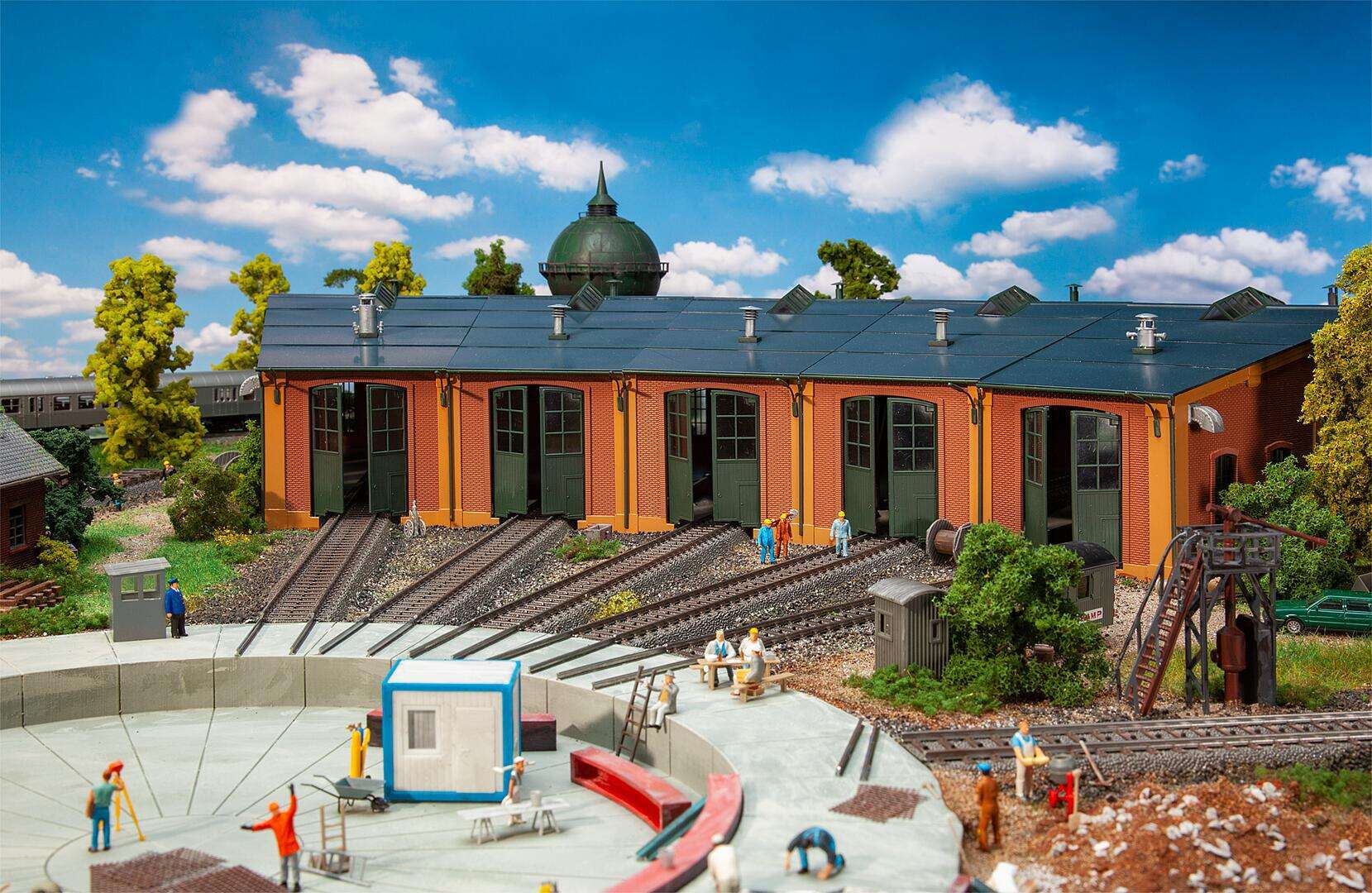 Supplementary set for Roundhouse with 12° track angle