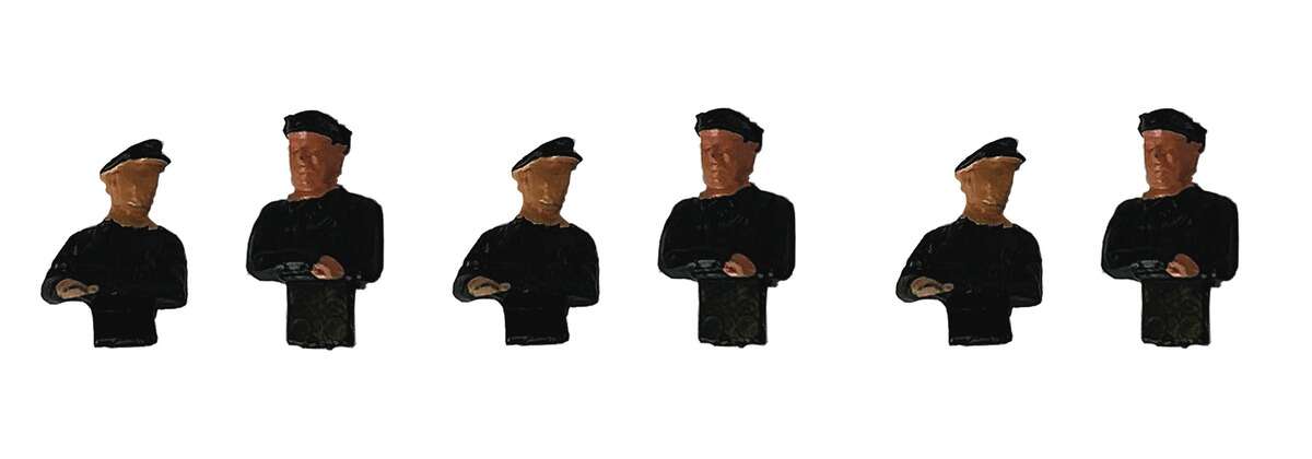 Engine driver and fireman