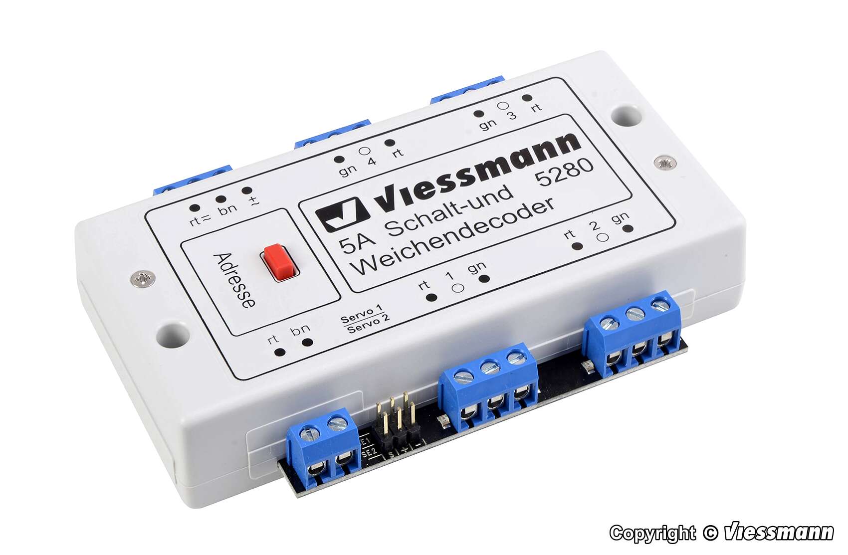 Multi protocol switching and turnout decoder