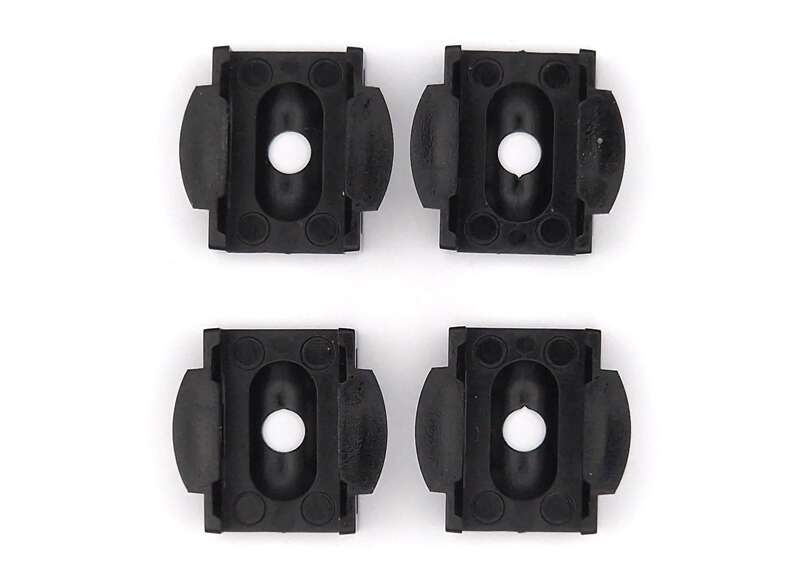Retaining Clip black 4 pcs