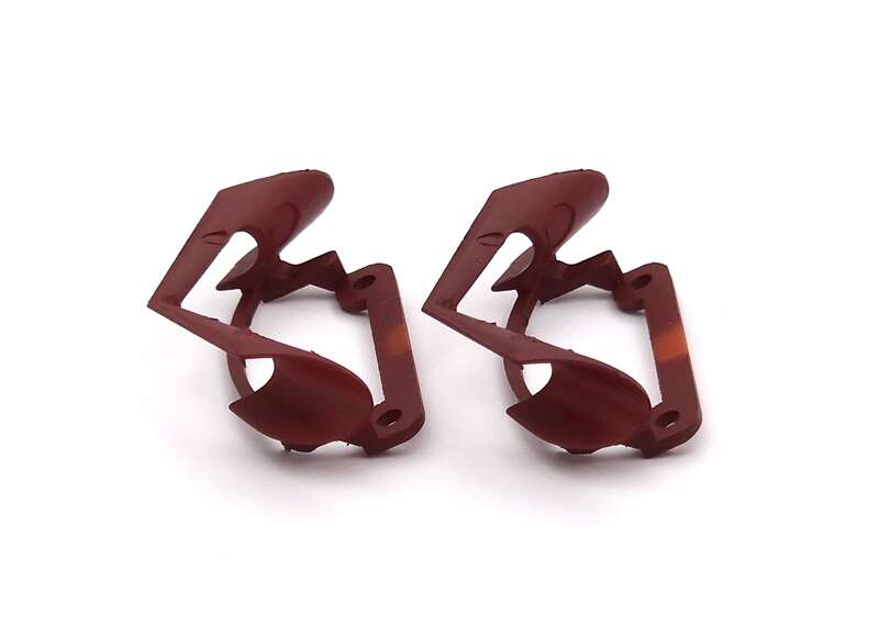 Snowplow red 2 pcs Model train