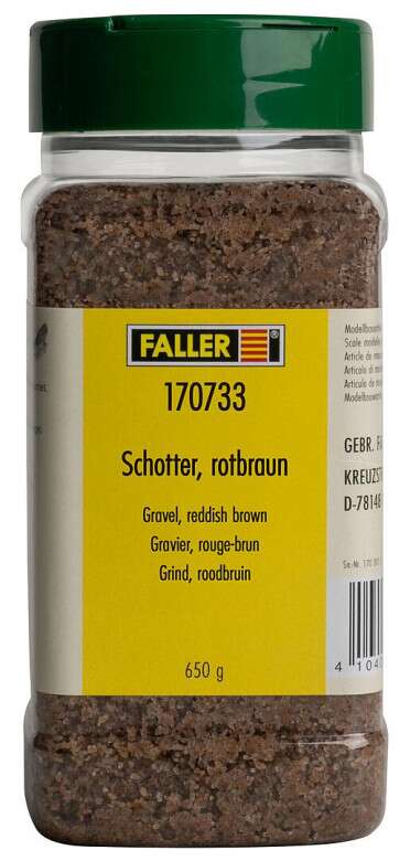 Crushed stone, red-brown, 650 g