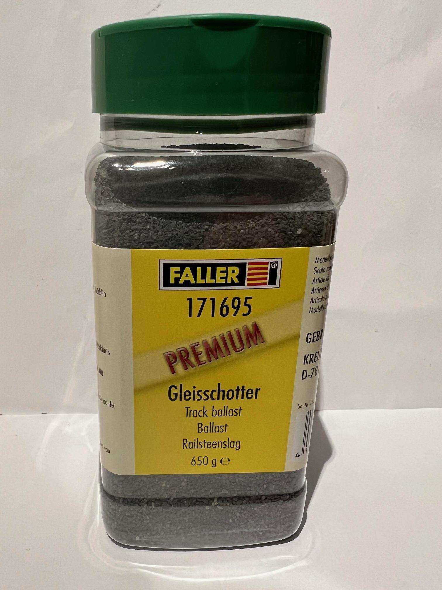 PREMIUM Ballast, Natural material, darkgrey, 650 g, HO