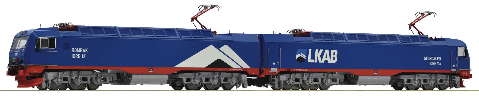 Electric double locomotive IORE, LKAB