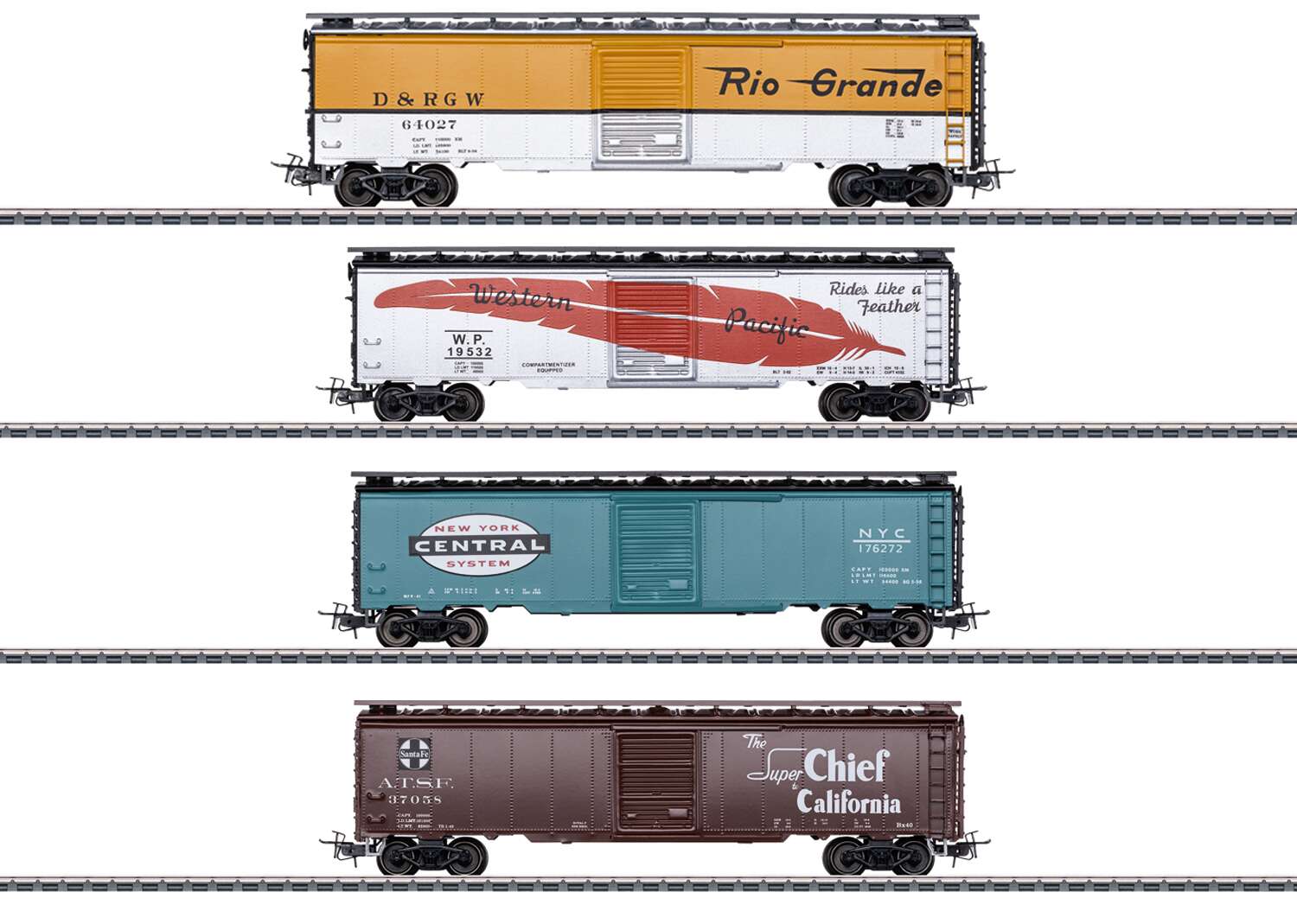 US "Tin-Plate" Freight Car Set