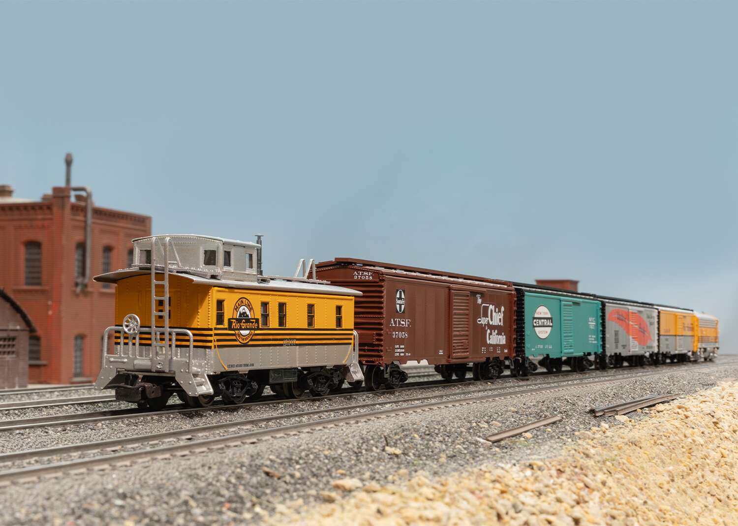 US "Tin-Plate" Freight Car Set
