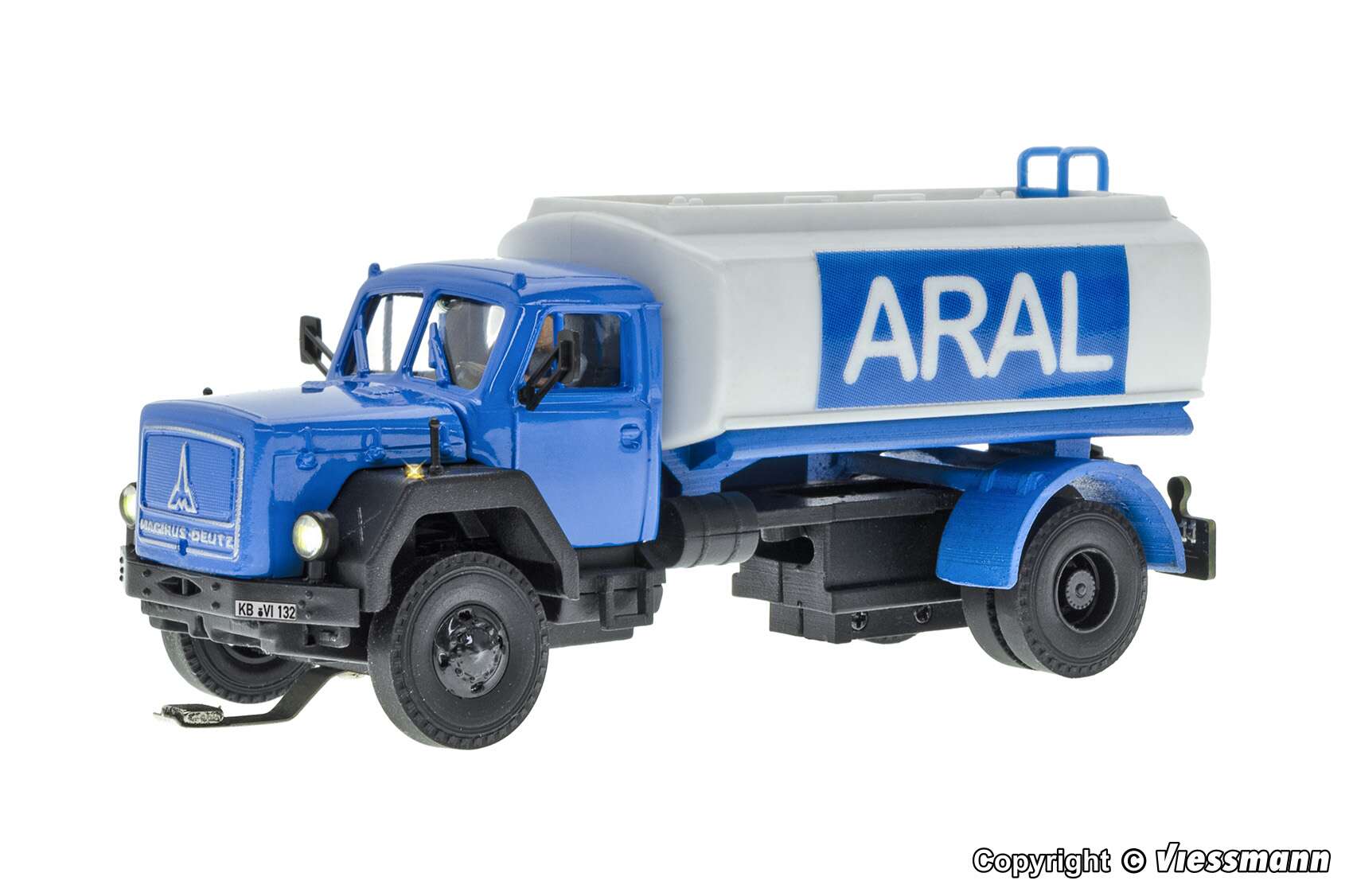 MAGIRUS DEUTZ 2-axle tanker truck ARAL, basic, functional model