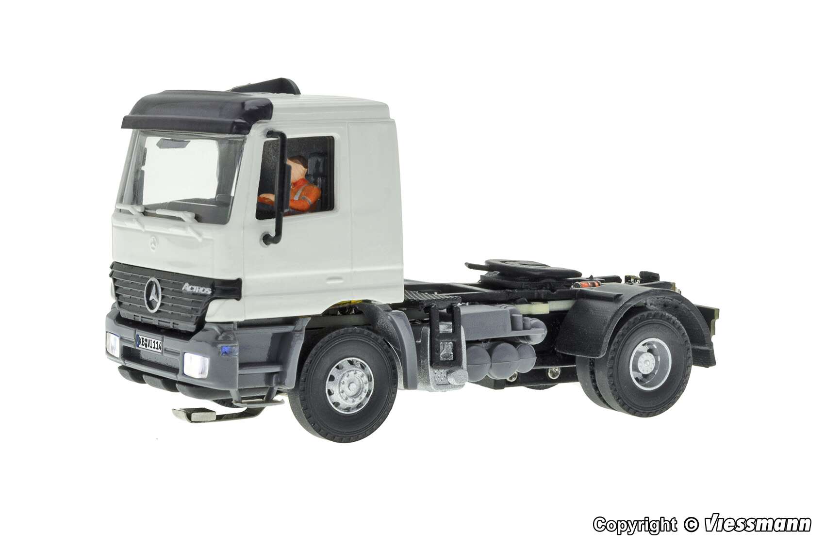 MB ACTROS 2-axle articulate truck, basic functional model