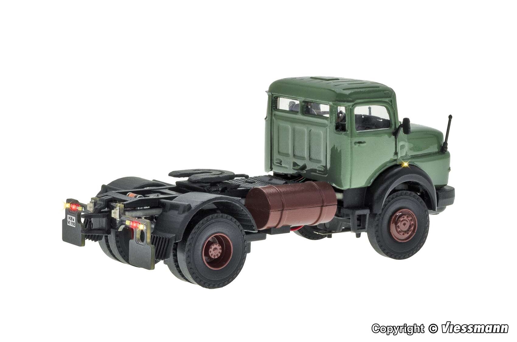 MB round bonnet 2-axle, basic, functional model