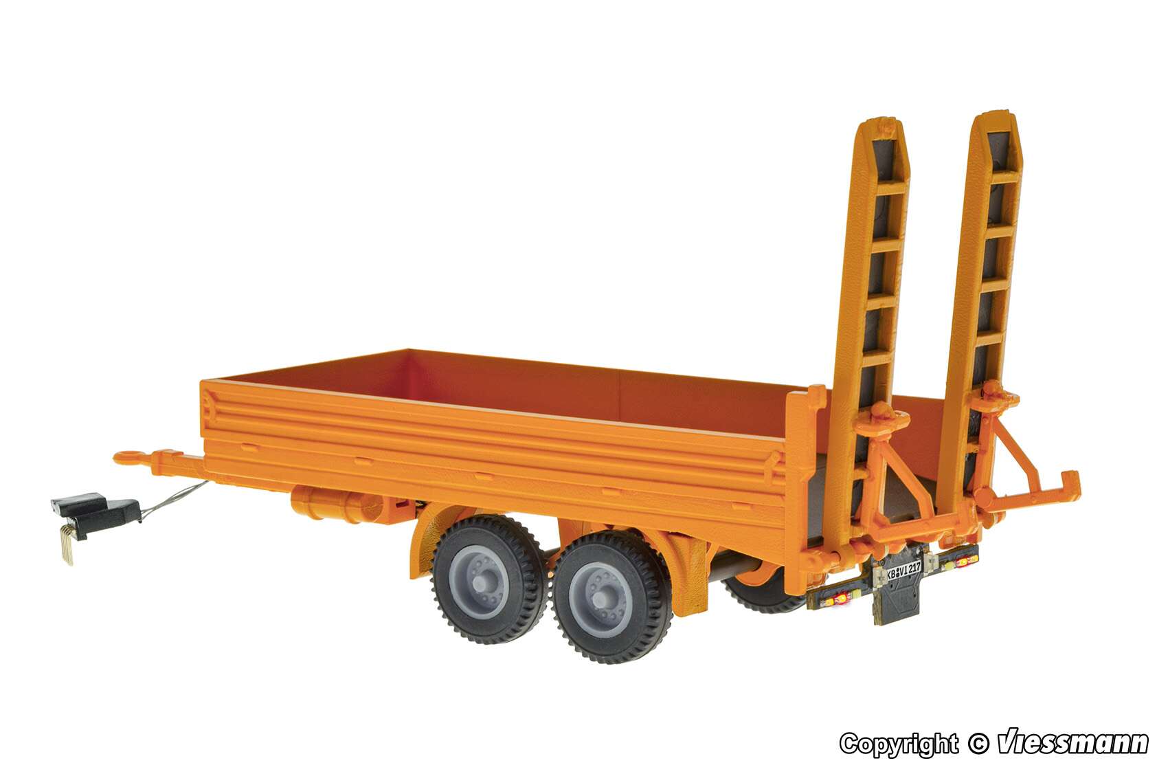 andem low loader, orange, functional model