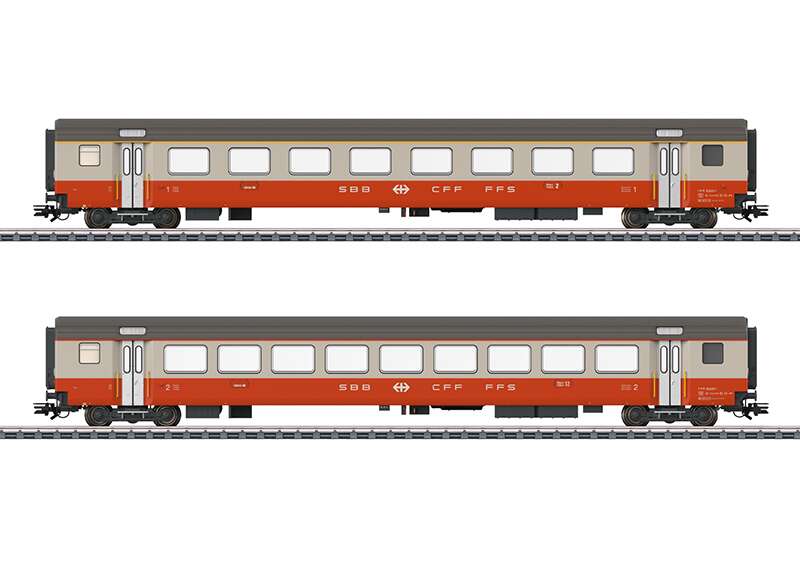 Swiss Express Passenger Car Set