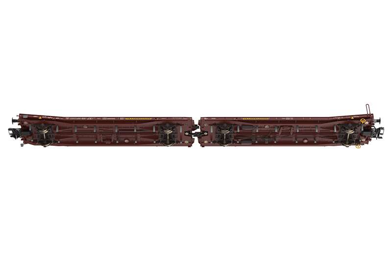 Pair of Type Laads 800B Flat Cars.