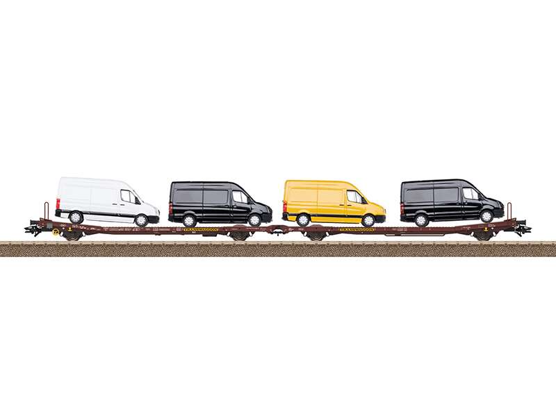 Pair of Type Laads 800B Flat Cars.