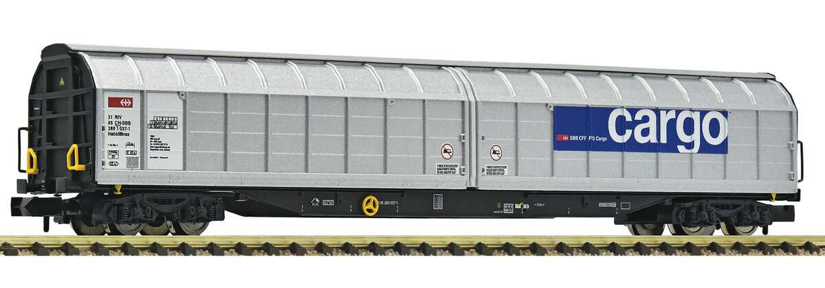 High capacity sliding wall wagon, SBB Cargo