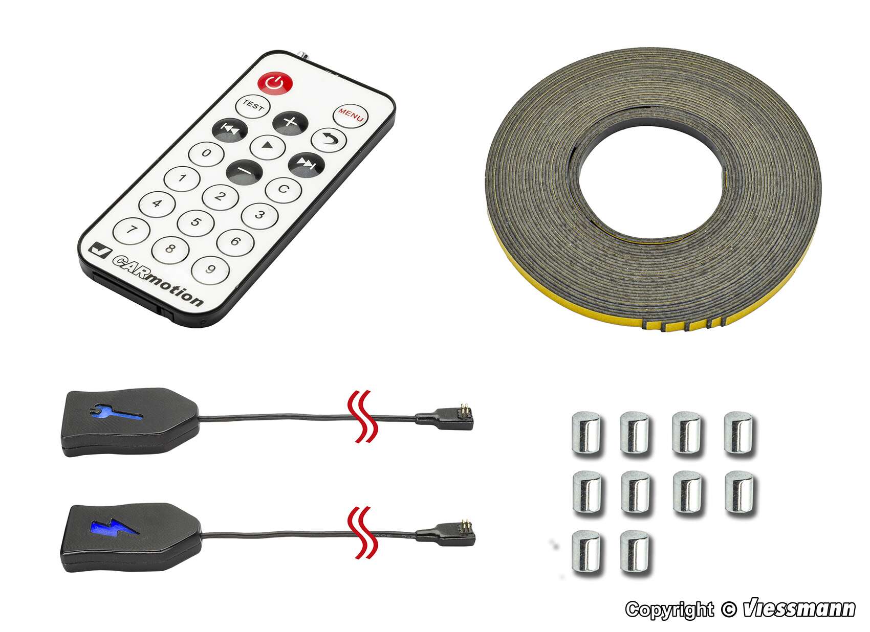 Accessory set for trucks and buses