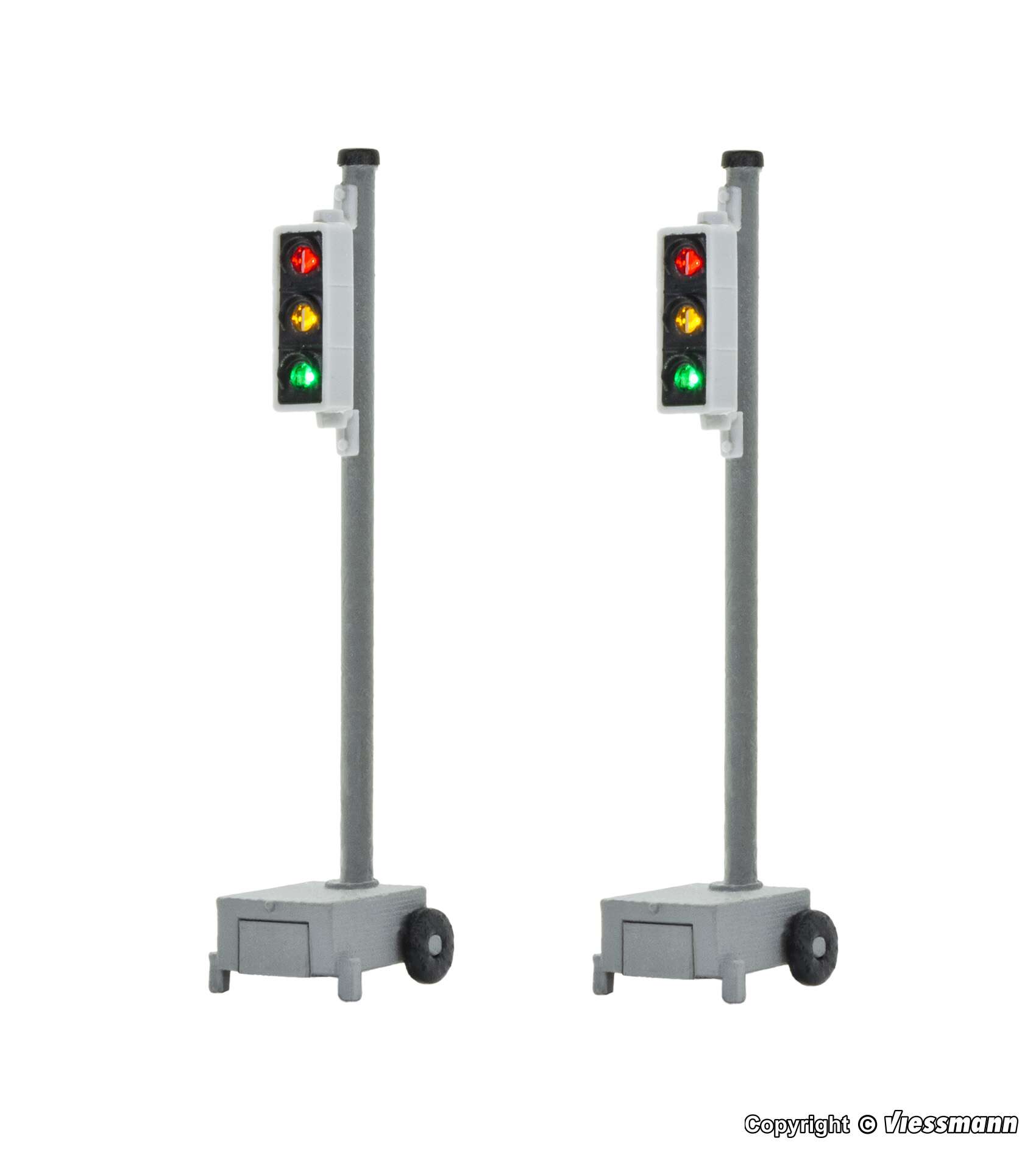 Construction/Traffic lights, 2 pieces