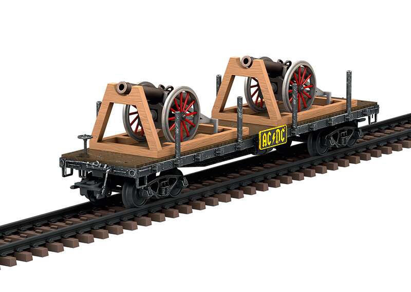 "For Those About To Rock" Flat Car