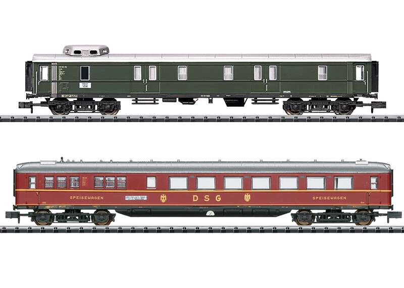 "D 96" Express Train Passenger Car Set 1