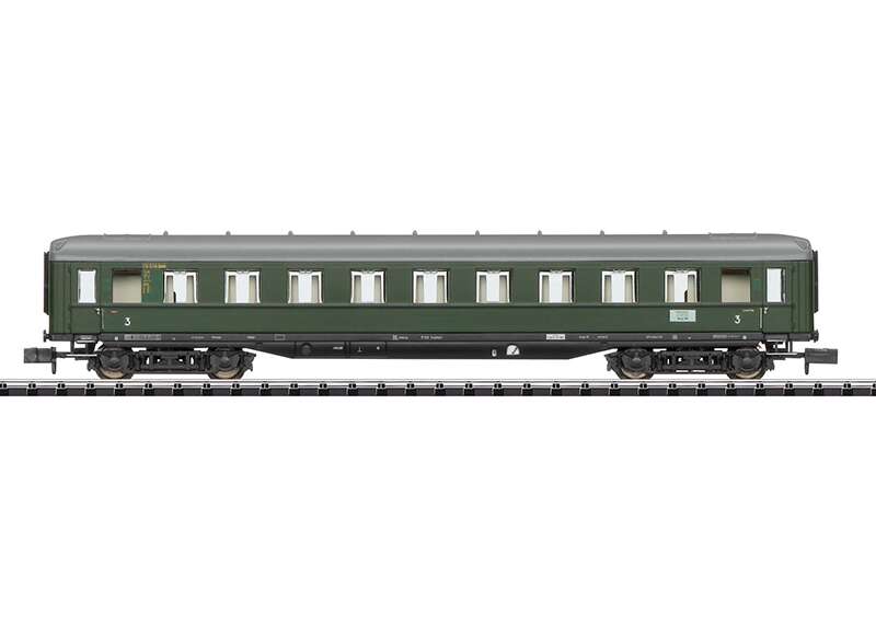 "D 96" Express Train Passenger Car, 3rd Class