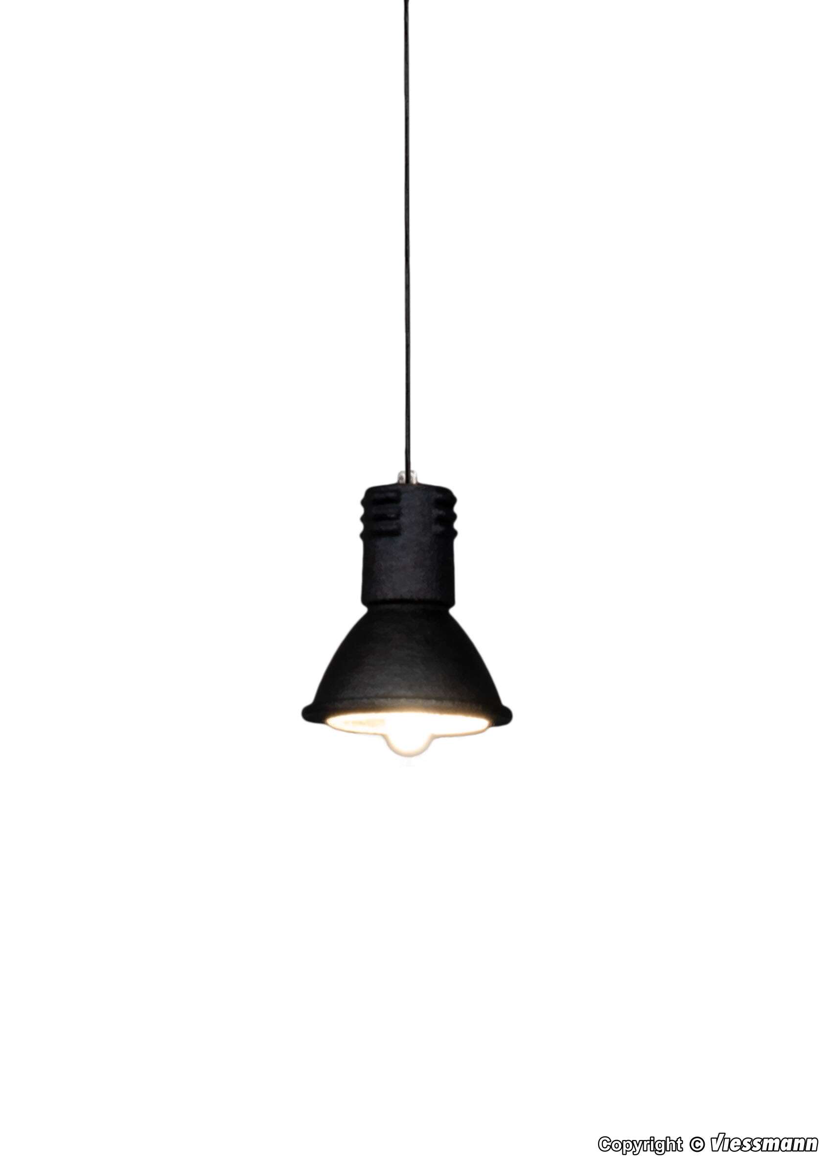 H0 Hanging industrial light, LED warm-white