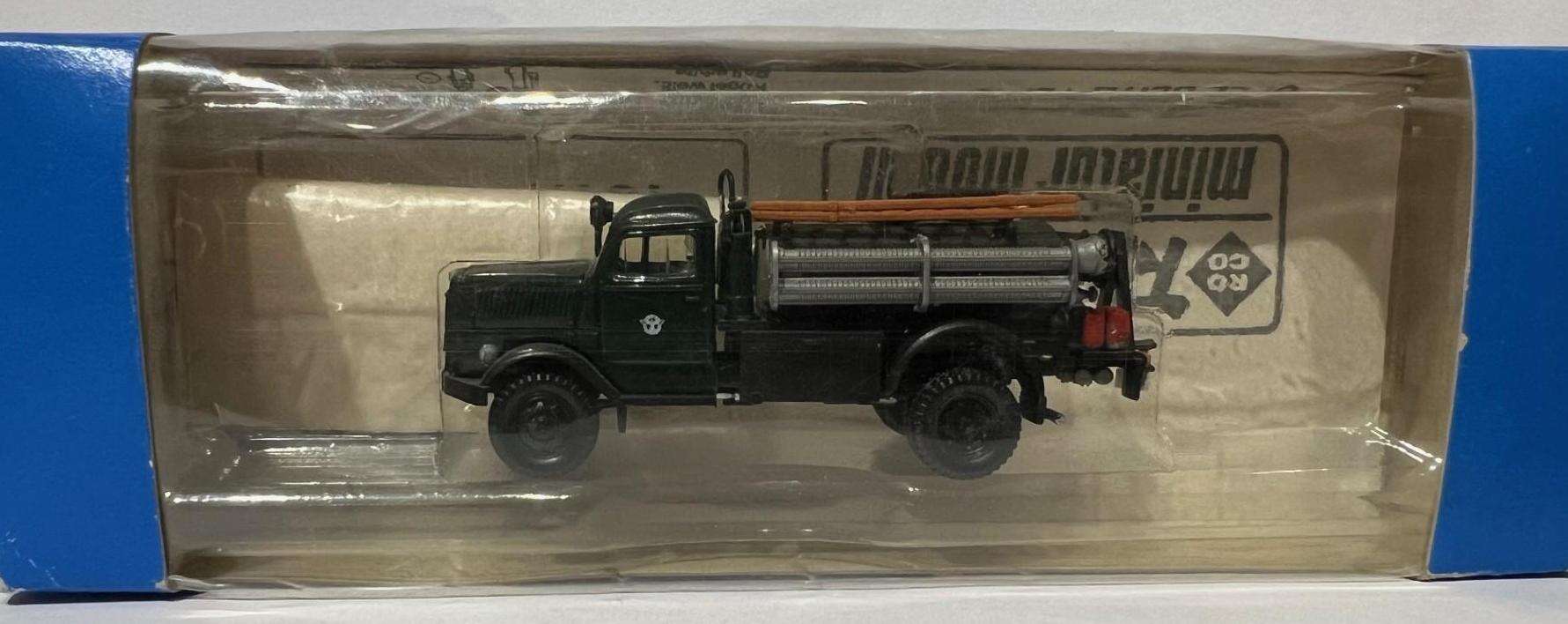 Opel Blitz brann og beredskap