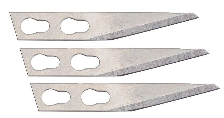 3 Spare Blades for modeler's knife no. 170687